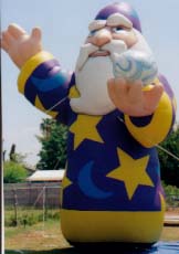 Big advertising inflatables - Wizard balloon for sales and promotions.